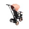 велосипед 3-колесный caretero saber light pink, арт. TOYZ-0366